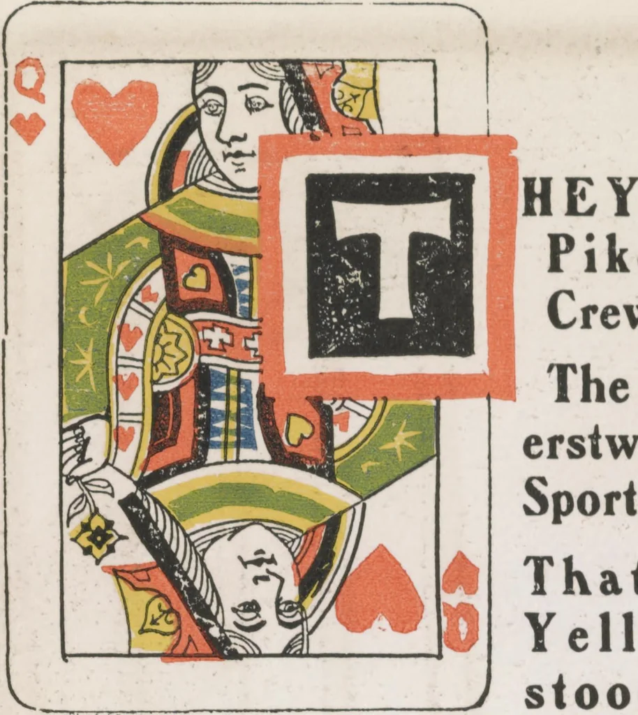 An illustration from Poker Rubaiyat,, 1903, leaf 29