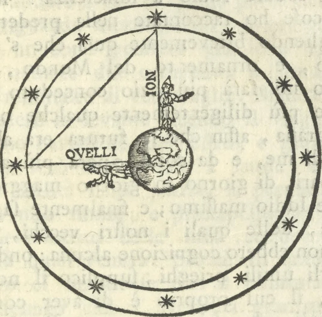 An illustration from Vita e lettere di Amerigo Vespucci, gentiluomo fiorentino, 1745, leaf 206