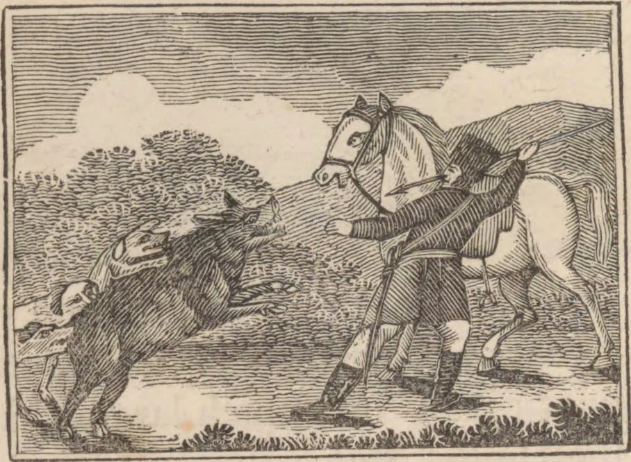 An illustration from The tales of Peter Parley about Europe : with engravings, 1828, leaf 107