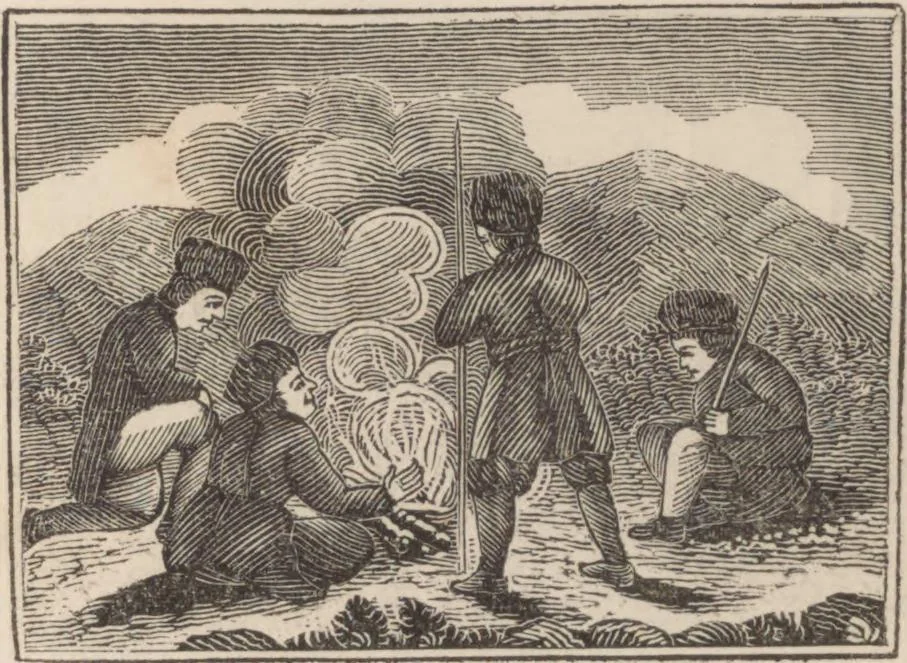 An illustration from The tales of Peter Parley about Europe : with engravings, 1828, leaf 32