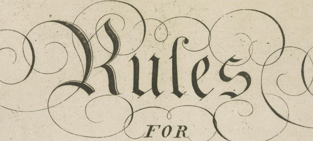 An illustration from Rules for playing in a true taste on the violin, German flute, violoncello, and harpsicord, particularly the thorough bass : exemplify'd in a variety of compositions on the subjcts [sic] of English, Scotch and Irish tunes, 1739, leaf 12