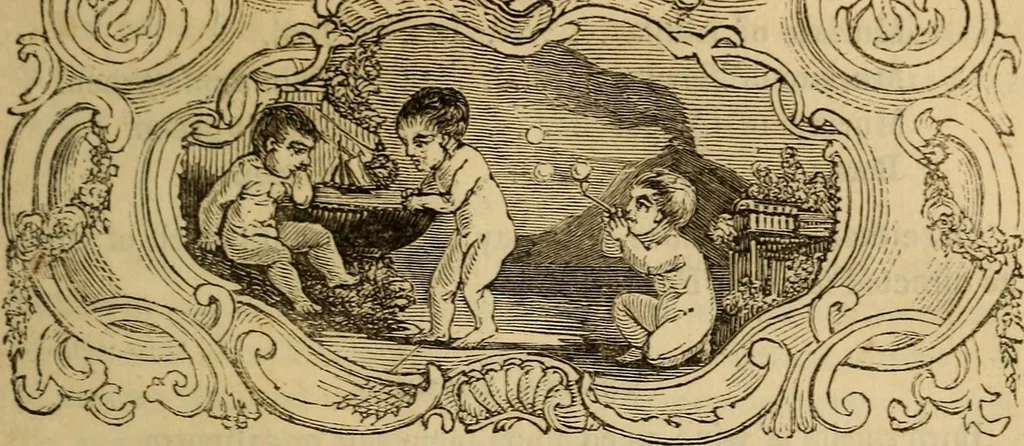 An illustration from Parlour magic., 1838, leaf 115