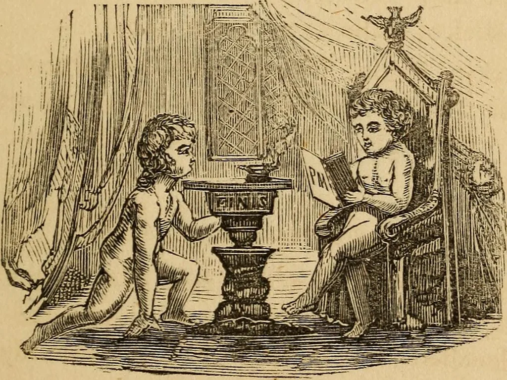An illustration from Parlour magic., 1838, leaf 197