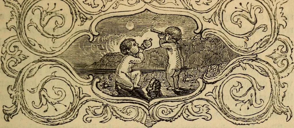 An illustration from Parlour magic., 1838, leaf 39