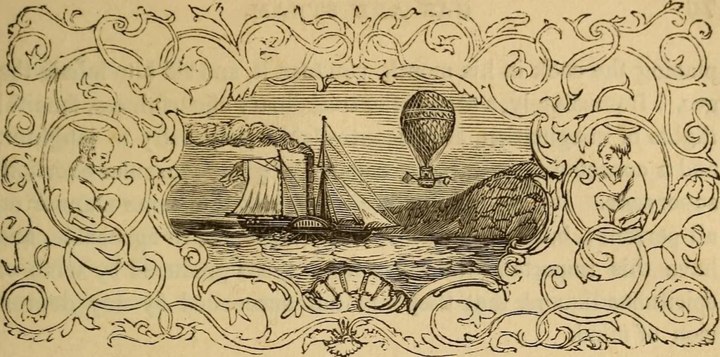 An illustration from Parlour magic., 1838, leaf 97