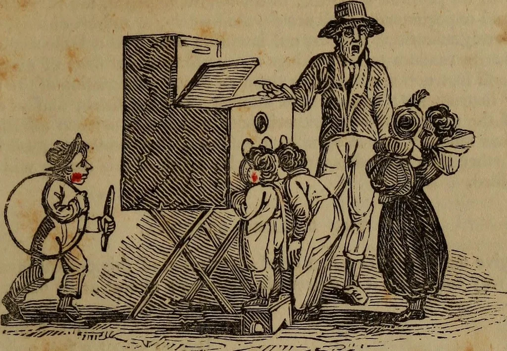 An illustration from The boy's own book; a complete encylopedia of all the diversion, athletic, scientific and recreative, of boyhood and youth., 1834, leaf 113