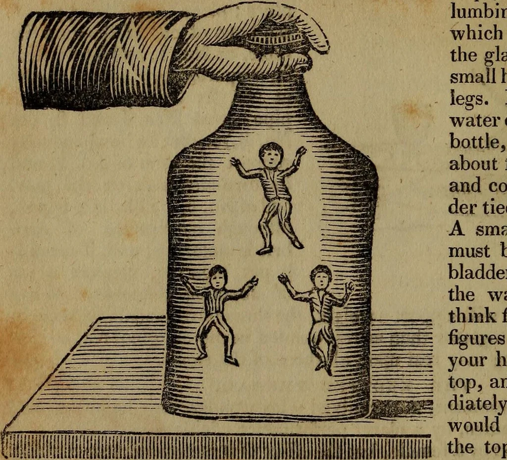 An illustration from The boy's own book; a complete encylopedia of all the diversion, athletic, scientific and recreative, of boyhood and youth., 1834, leaf 164