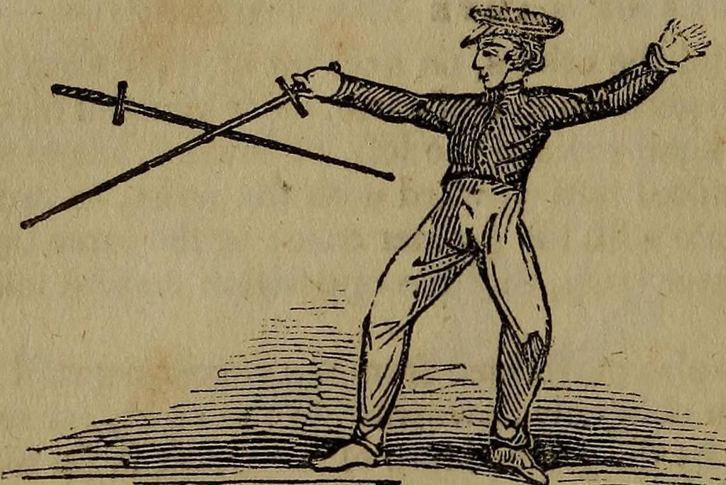 An illustration from The boy's own book; a complete encylopedia of all the diversion, athletic, scientific and recreative, of boyhood and youth., 1834, leaf 296
