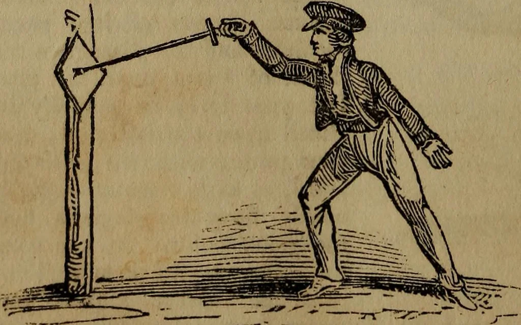 An illustration from The boy's own book; a complete encylopedia of all the diversion, athletic, scientific and recreative, of boyhood and youth., 1834, leaf 296