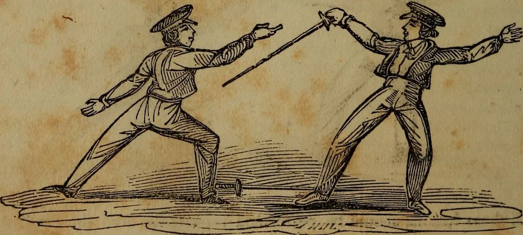 An illustration from The boy's own book; a complete encylopedia of all the diversion, athletic, scientific and recreative, of boyhood and youth., 1834, leaf 308