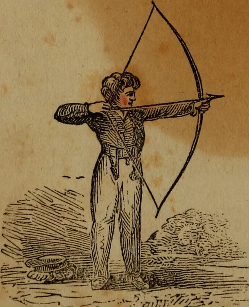 An illustration from The boy's own book; a complete encylopedia of all the diversion, athletic, scientific and recreative, of boyhood and youth., 1834, leaf 52