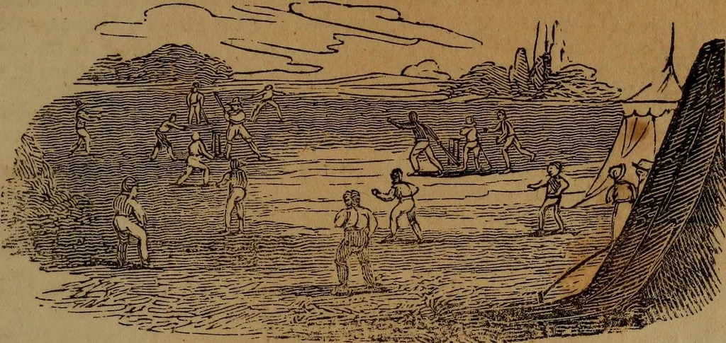 An illustration from The boy's own book; a complete encylopedia of all the diversion, athletic, scientific and recreative, of boyhood and youth., 1834, leaf 55