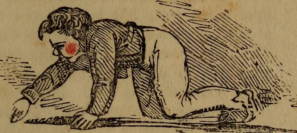 An illustration from The boy's own book; a complete encylopedia of all the diversion, athletic, scientific and recreative, of boyhood and youth., 1834, leaf 71