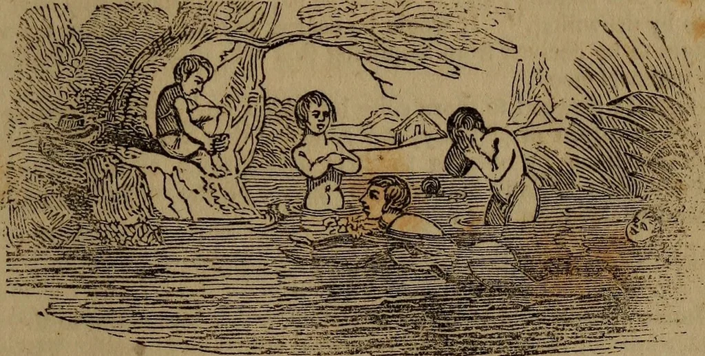 An illustration from The boy's own book; a complete encylopedia of all the diversion, athletic, scientific and recreative, of boyhood and youth., 1834, leaf 79