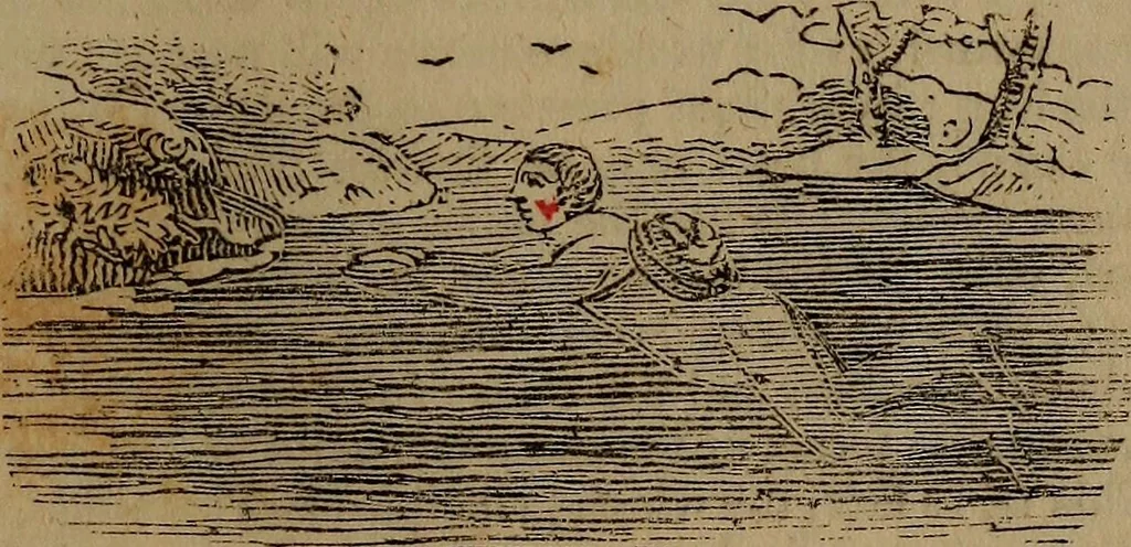 An illustration from The boy's own book; a complete encylopedia of all the diversion, athletic, scientific and recreative, of boyhood and youth., 1834, leaf 87