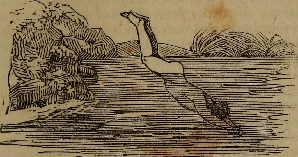 An illustration from The boy's own book; a complete encylopedia of all the diversion, athletic, scientific and recreative, of boyhood and youth., 1834, leaf 95