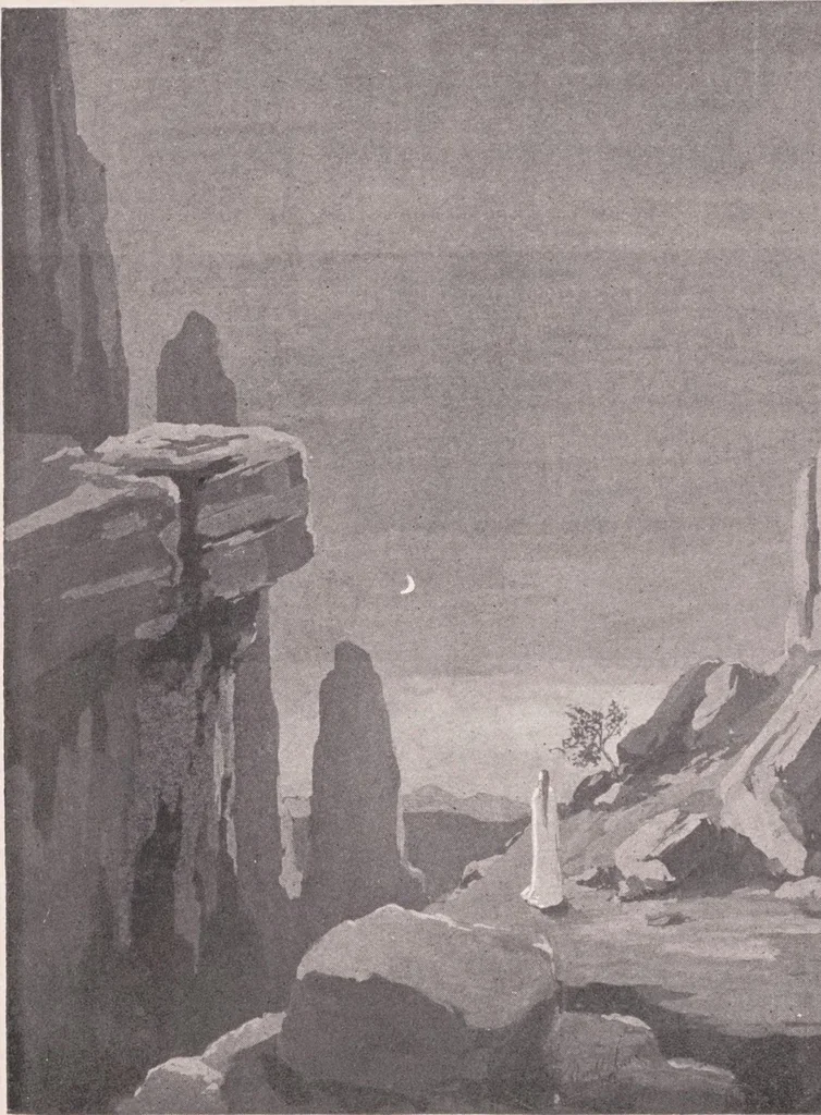 An illustration from The panorama of sleep, or, Soul and symbol, 1903, leaf 6