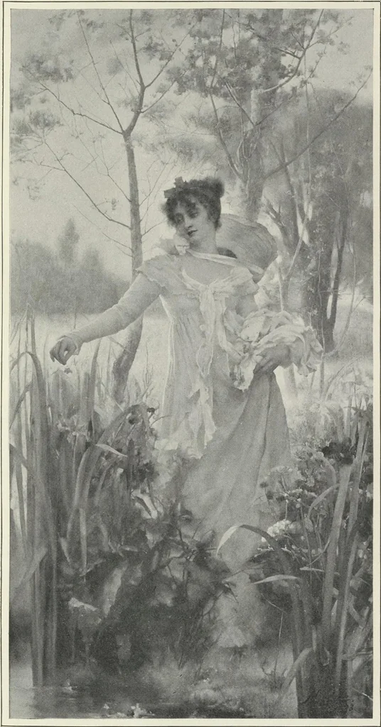 An illustration from Henrietta Rae (Mrs. Ernest Normand), 1905, leaf 112