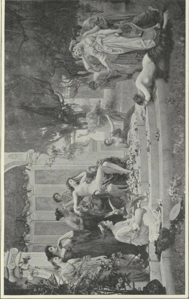 An illustration from Henrietta Rae (Mrs. Ernest Normand), 1905, leaf 128