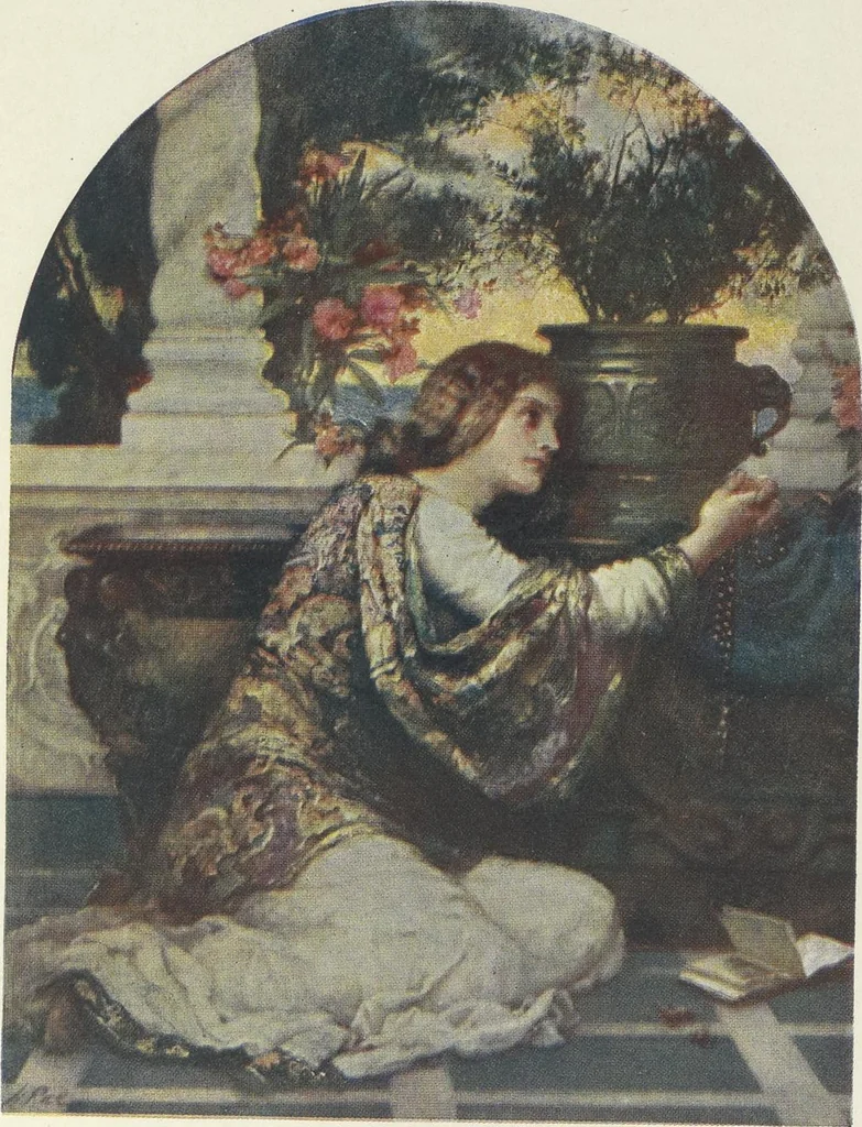 An illustration from Henrietta Rae (Mrs. Ernest Normand), 1905, leaf 180