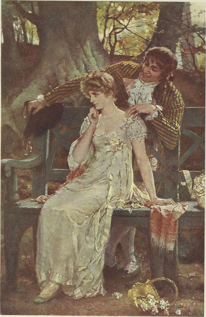 An illustration from Henrietta Rae (Mrs. Ernest Normand), 1905, leaf 62