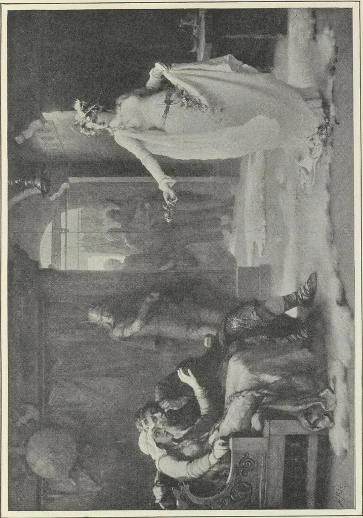 An illustration from Henrietta Rae (Mrs. Ernest Normand), 1905, leaf 90