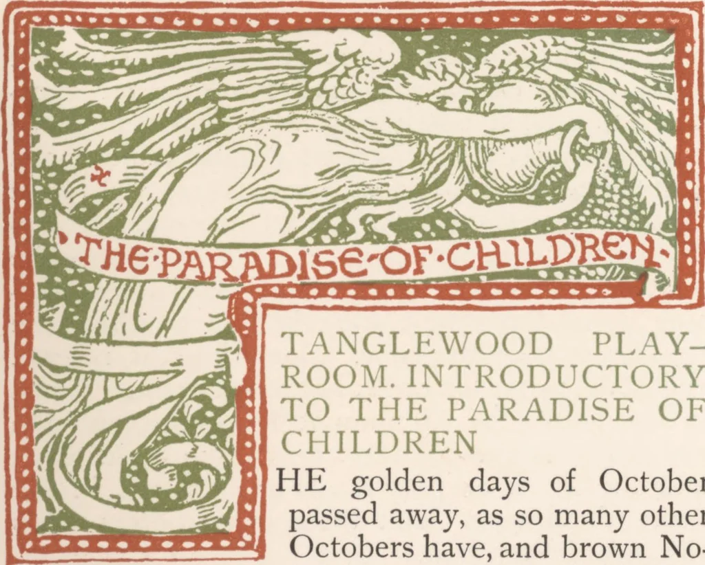 An illustration from A wonder book for girls and boys, 1893, leaf 111