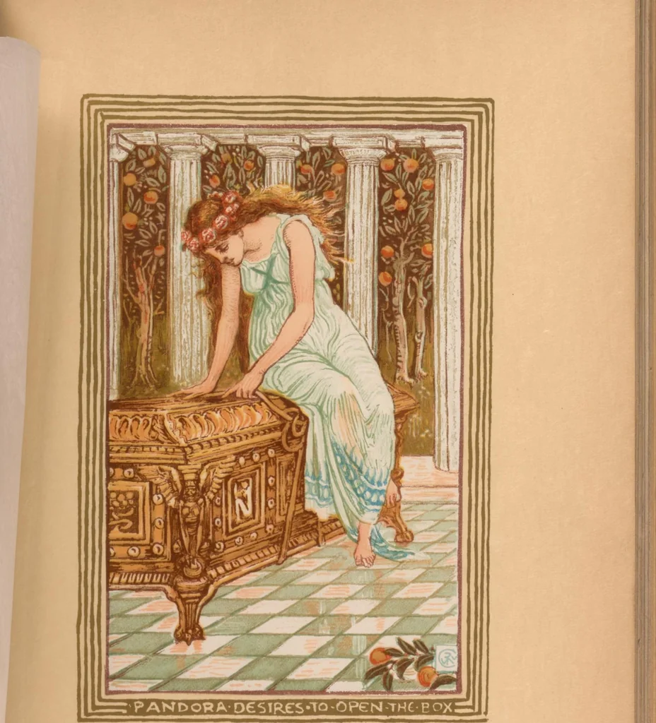 An illustration from A wonder book for girls and boys, 1893, leaf 129