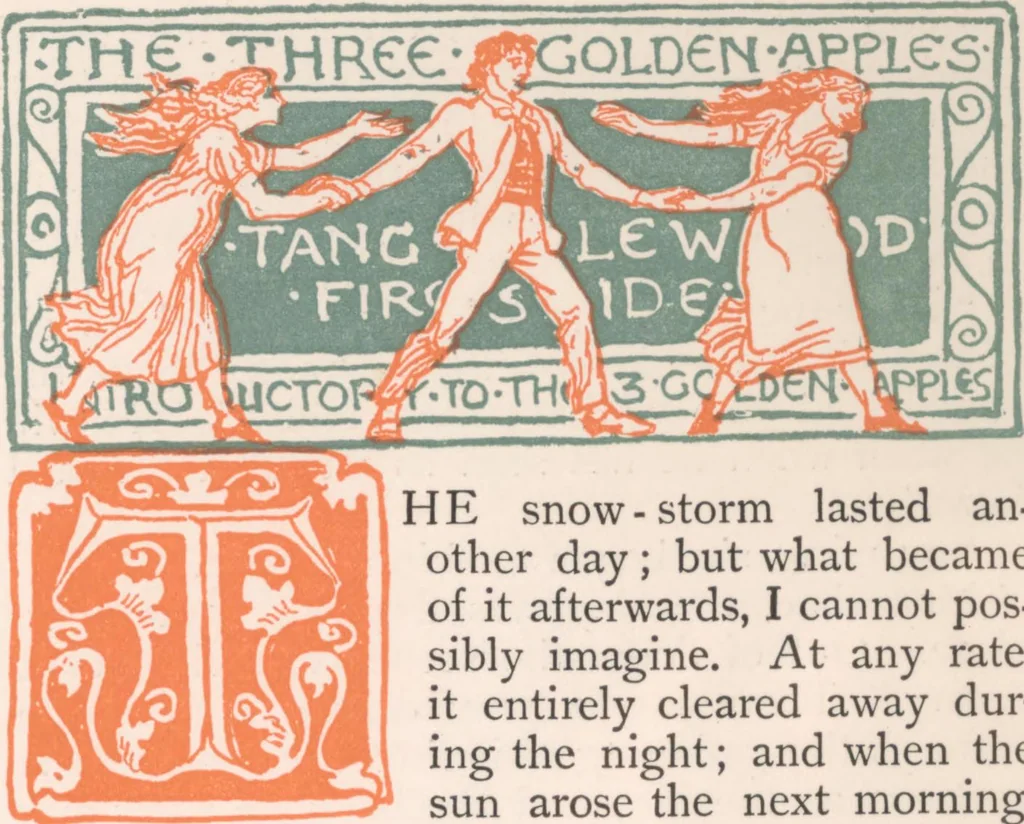 An illustration from A wonder book for girls and boys, 1893, leaf 148