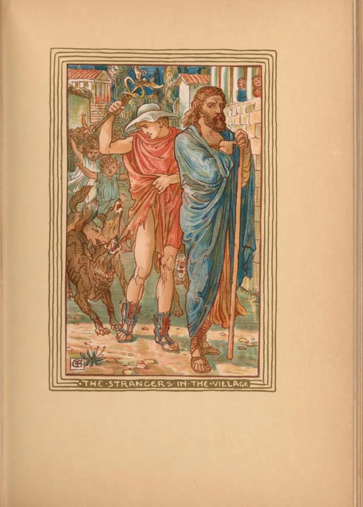 An illustration from A wonder book for girls and boys, 1893, leaf 205