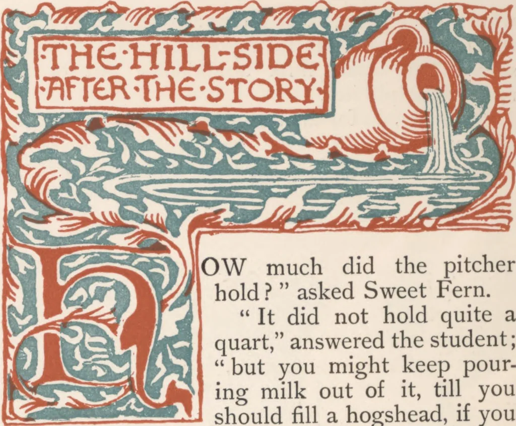 An illustration from A wonder book for girls and boys, 1893, leaf 232