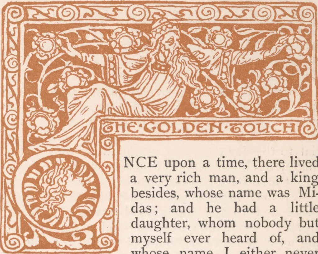 An illustration from A wonder book for girls and boys, 1893, leaf 78