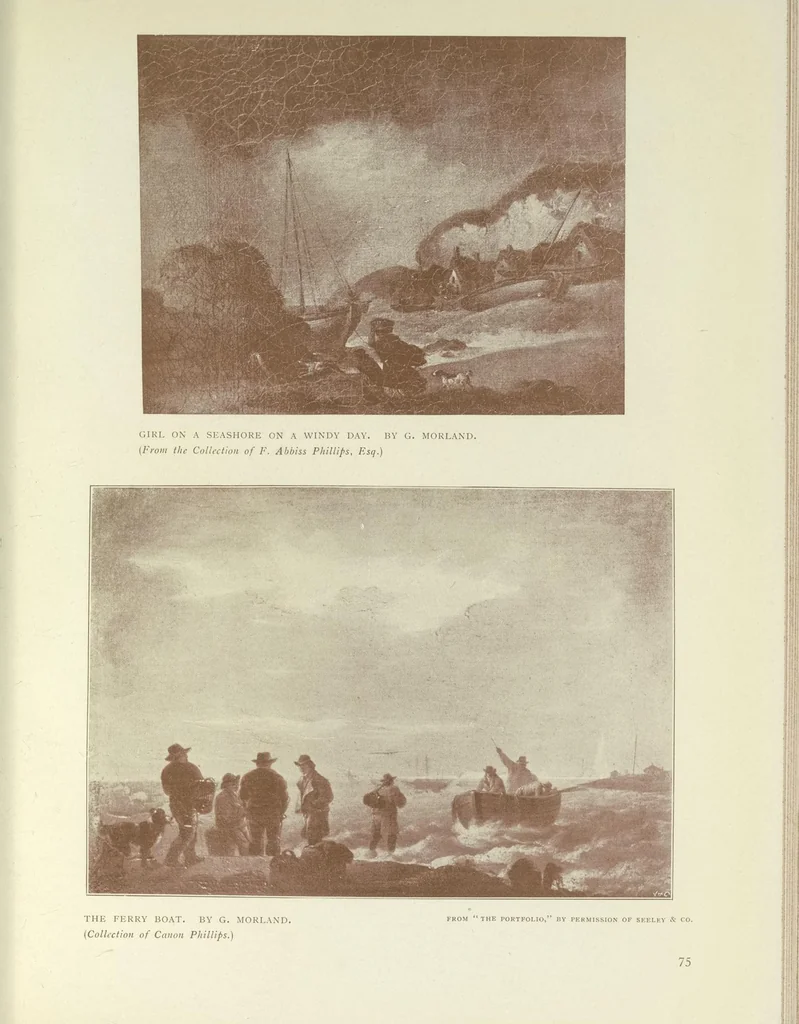 An illustration from George Morland; a biographical essay, 1906, leaf 102