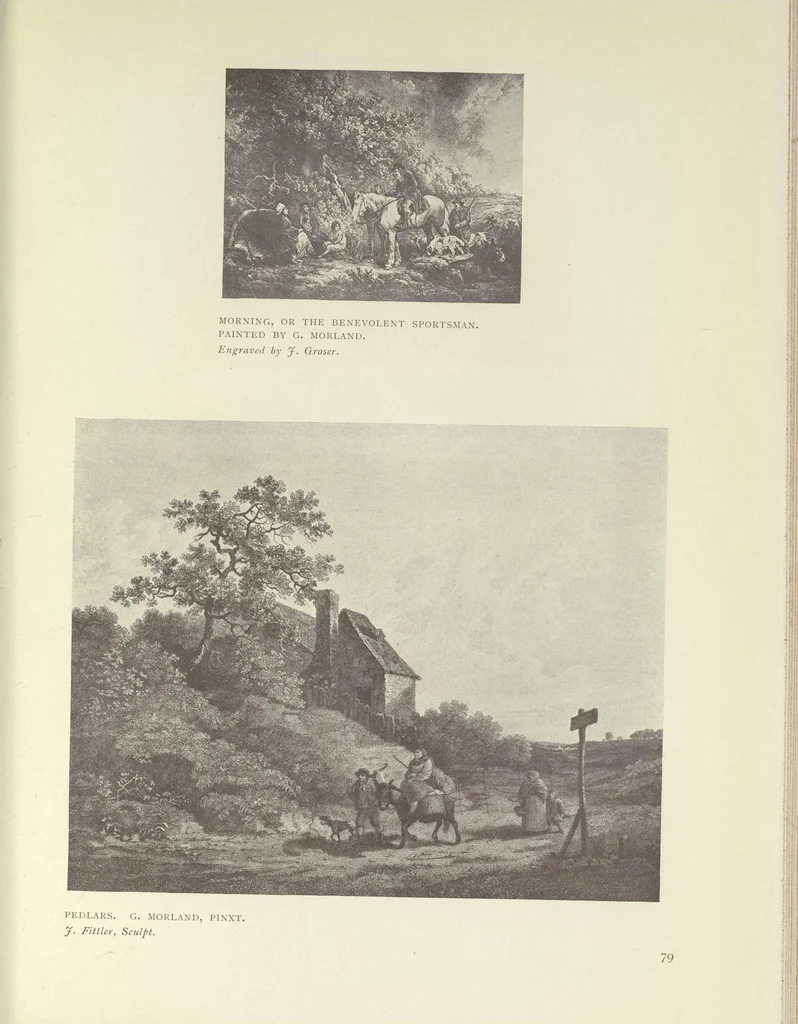 An illustration from George Morland; a biographical essay, 1906, leaf 106