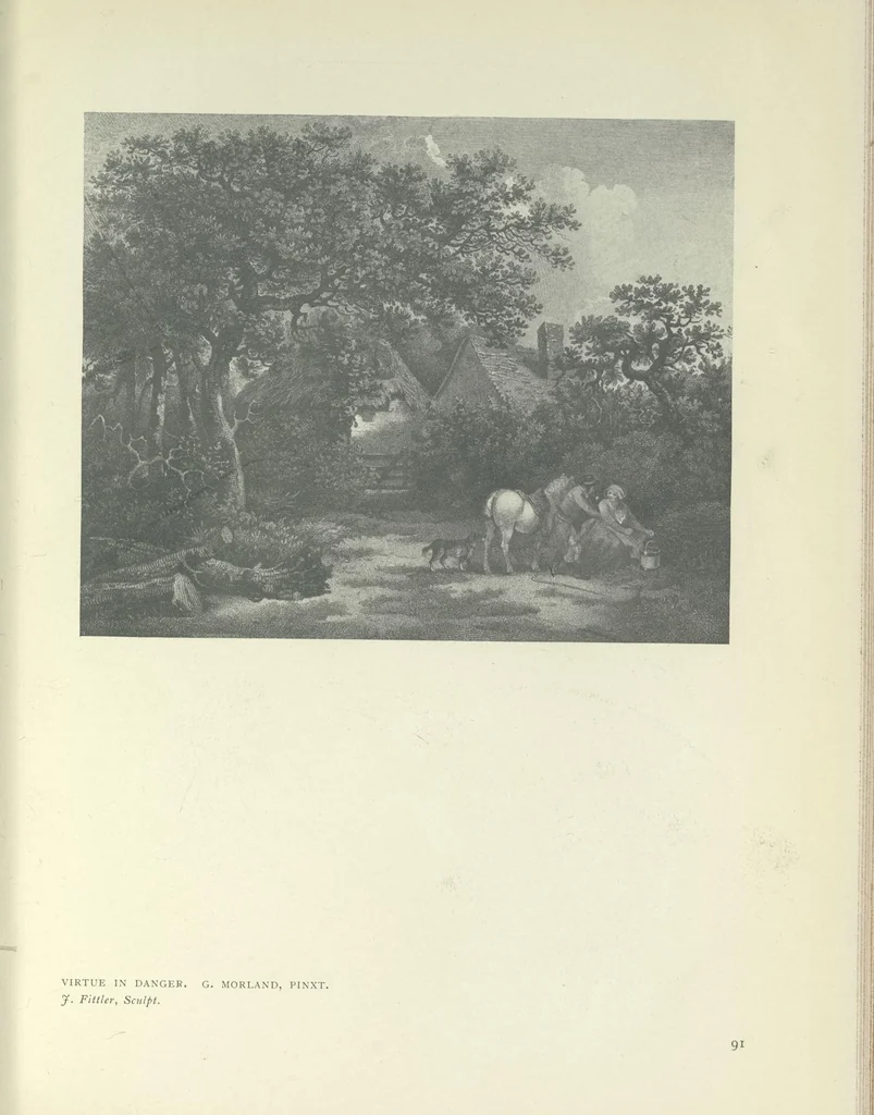 An illustration from George Morland; a biographical essay, 1906, leaf 118