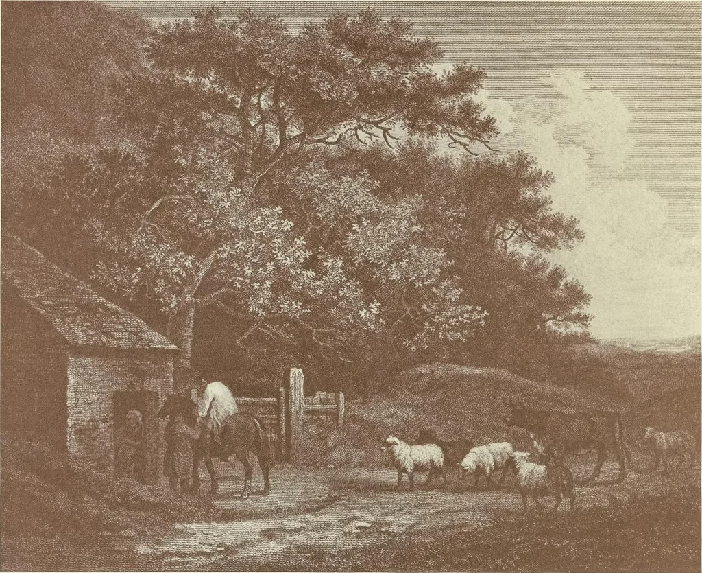 An illustration from George Morland; a biographical essay, 1906, leaf 99
