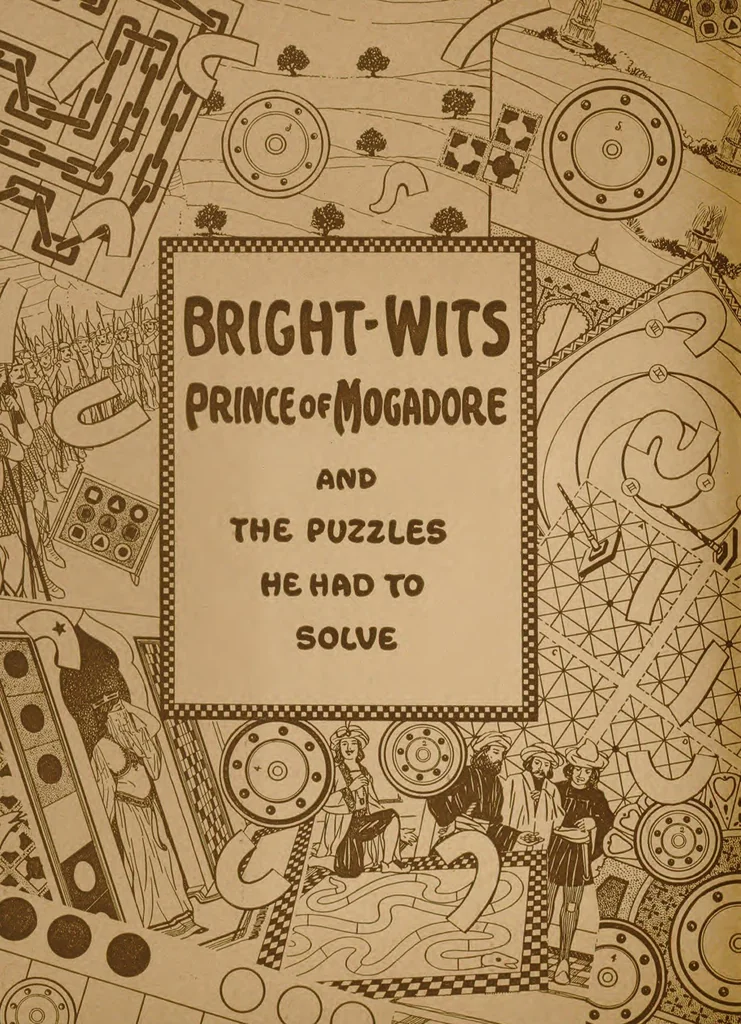 An illustration from Bright-Wits, Prince of Mogadore, 1909, leaf 139