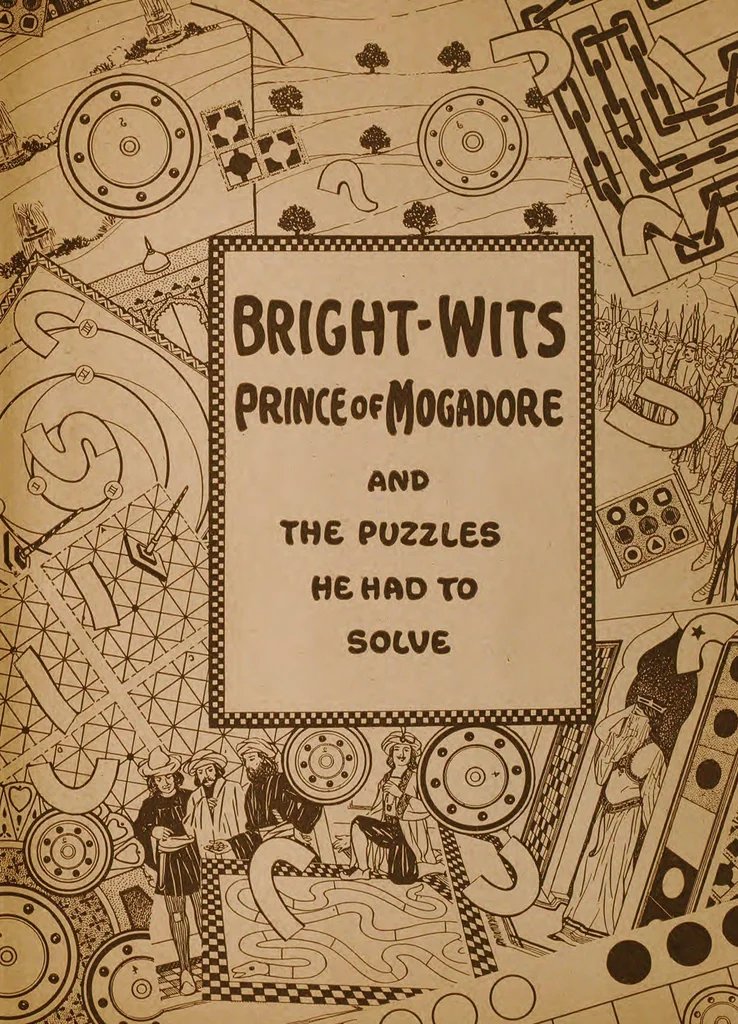 An illustration from Bright-Wits, Prince of Mogadore, 1909, leaf 3