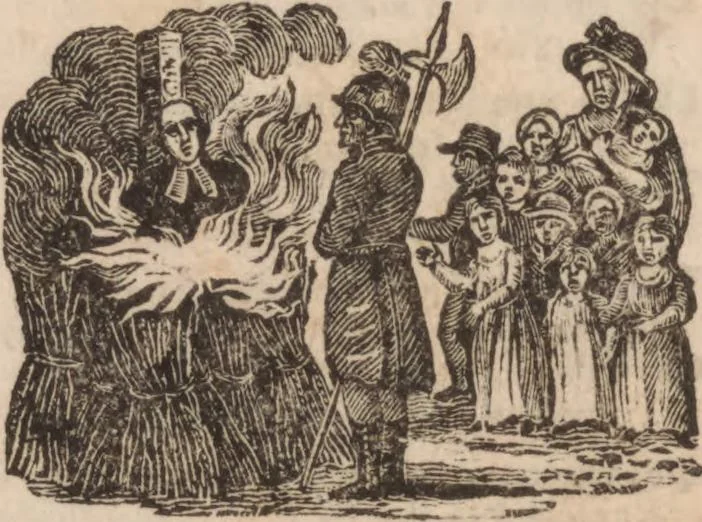 An illustration from Beauties of the New-England primer, 1818, leaf 15