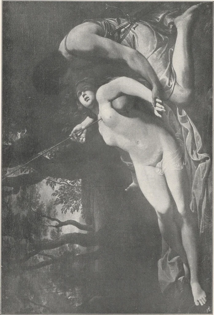 An illustration from Guido Reni, 1910, leaf 100