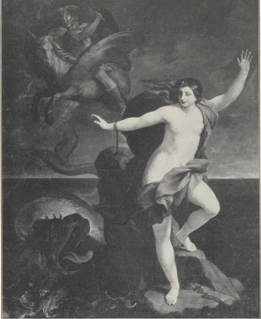 An illustration from Guido Reni, 1910, leaf 102