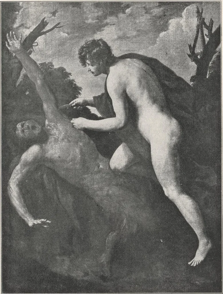 An illustration from Guido Reni, 1910, leaf 105