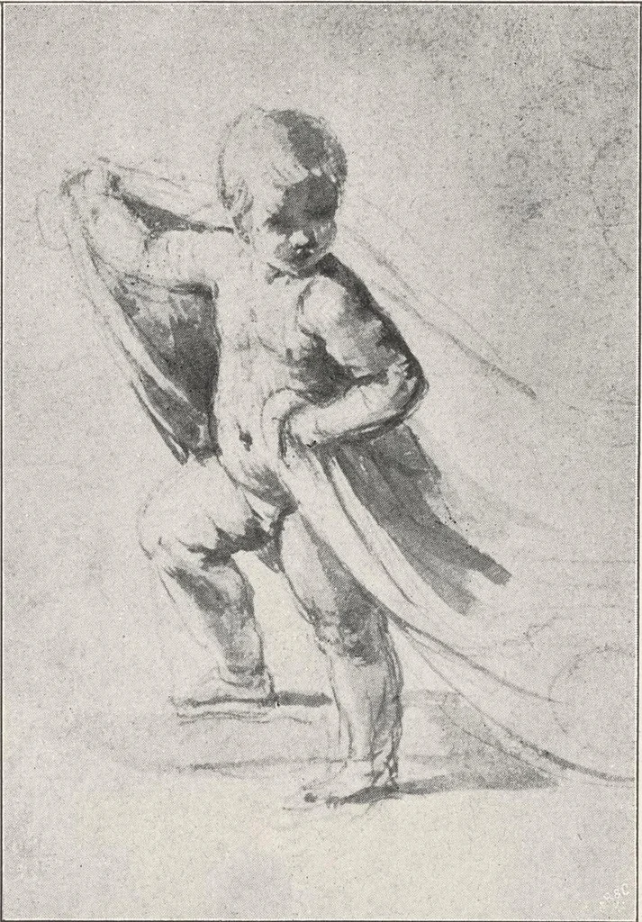 An illustration from Guido Reni, 1910, leaf 108