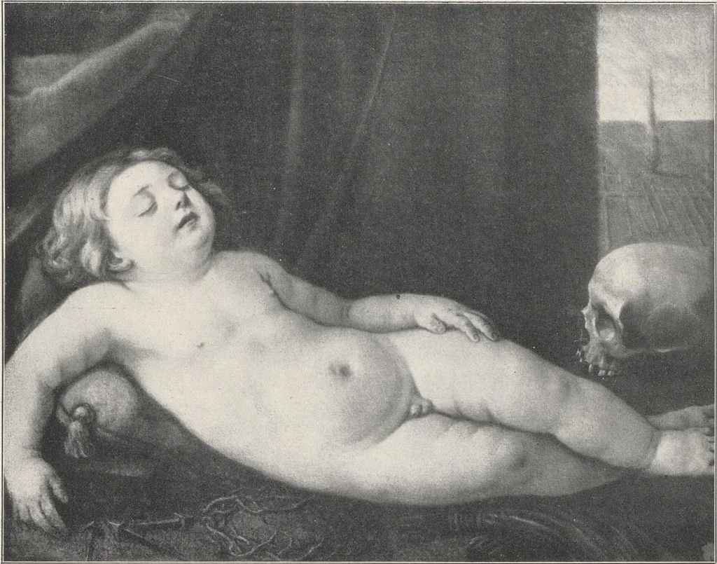 An illustration from Guido Reni, 1910, leaf 110