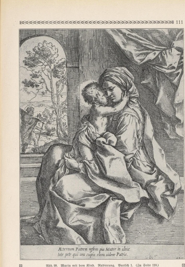 An illustration from Guido Reni, 1910, leaf 126