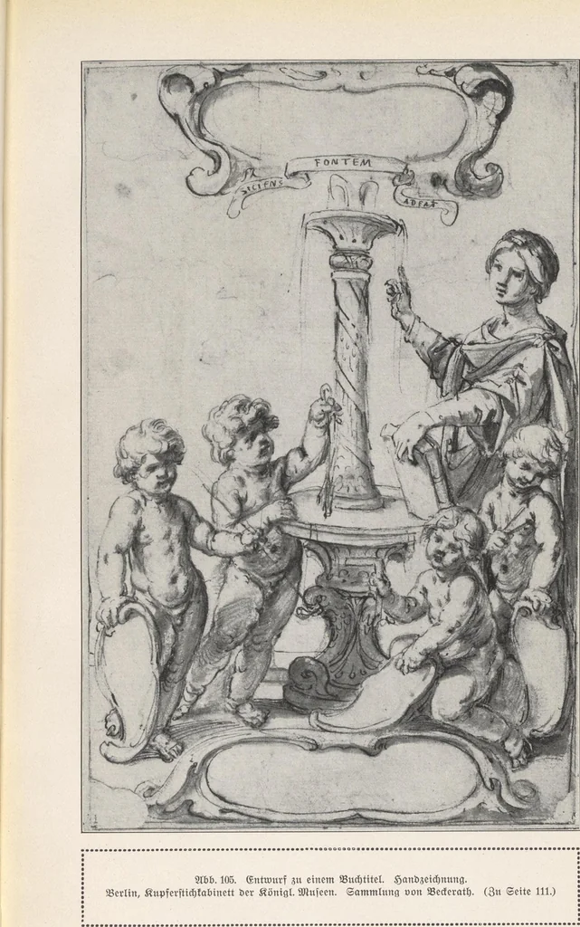 An illustration from Guido Reni, 1910, leaf 134