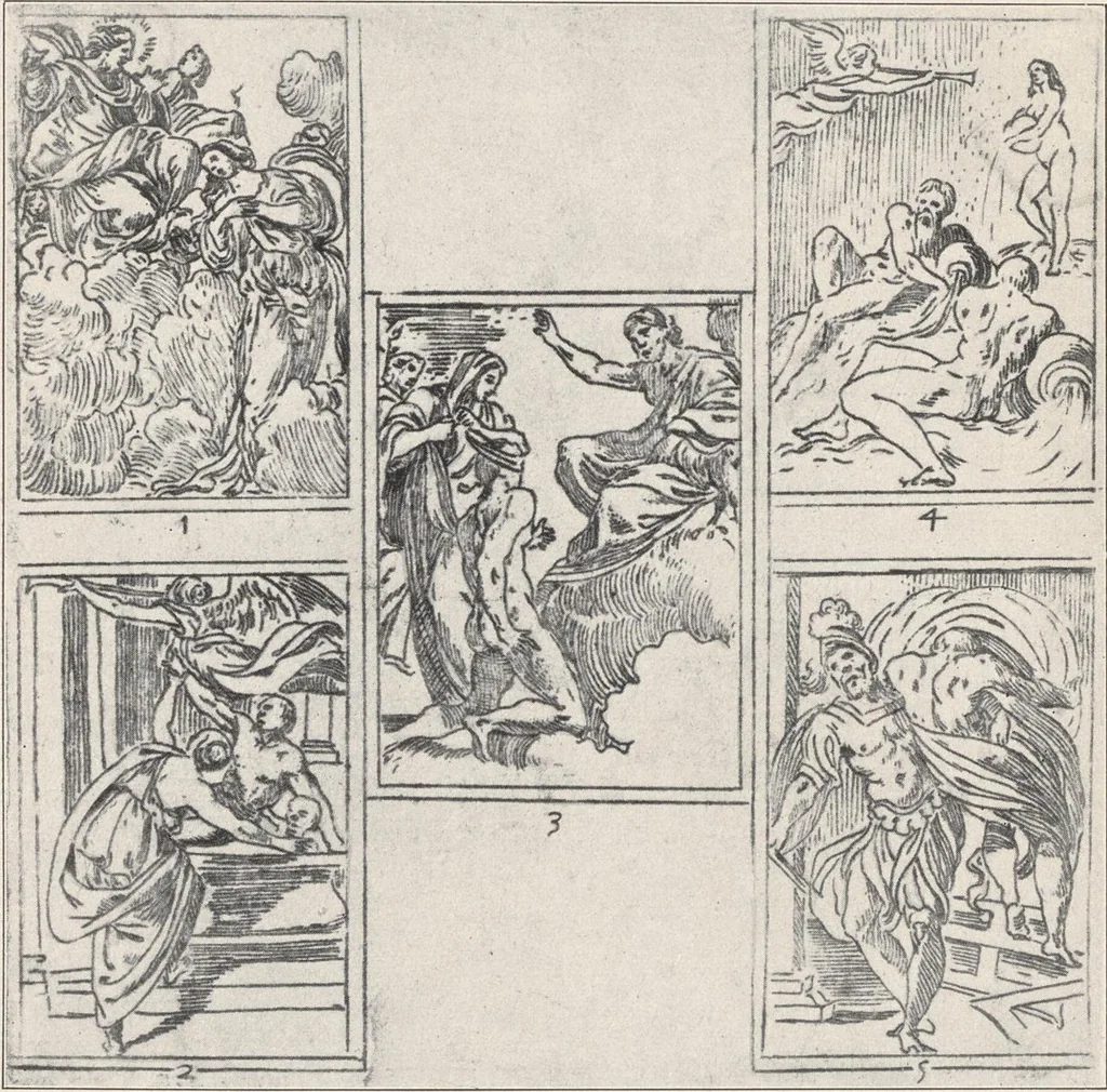 An illustration from Guido Reni, 1910, leaf 14