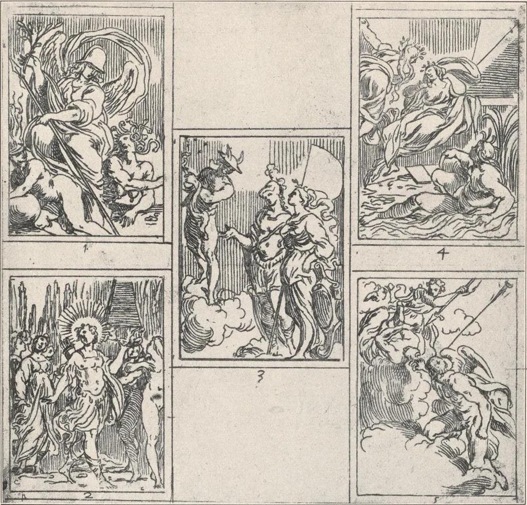 An illustration from Guido Reni, 1910, leaf 15