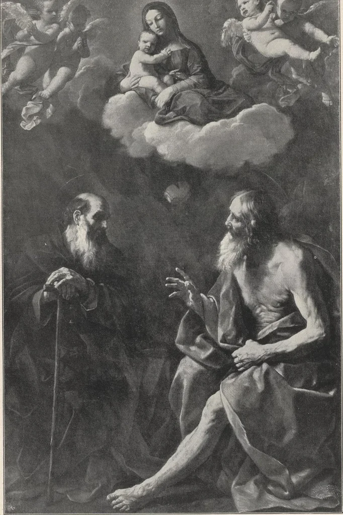 An illustration from Guido Reni, 1910, leaf 18