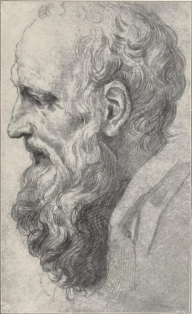 An illustration from Guido Reni, 1910, leaf 19